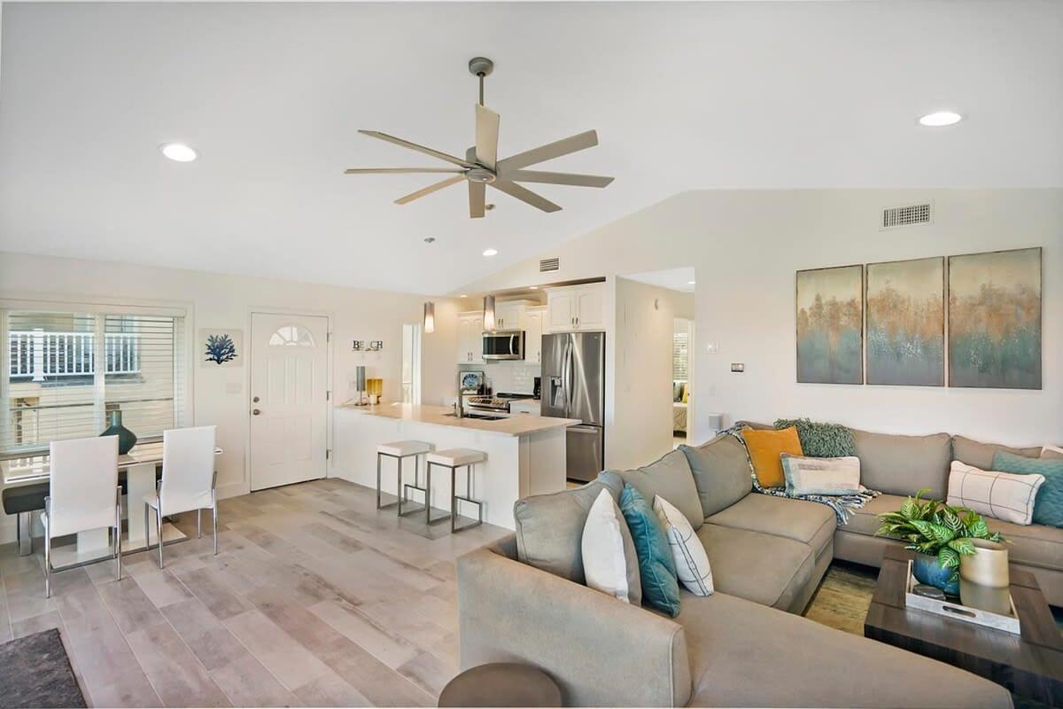 Ocean Views Retreat! Renovated Apt With Beach Bikes! St. Augustine Kültér fotó